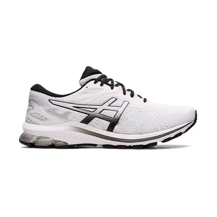 Zapatos de correr transpirables cómodos y amortiguadores de choque para hombres soporte estable zapatillas de salto ligero zapatos de correr de malla superior - 1