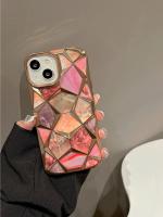 Funda de Lujo con Gradiente de Diamantes Protectiva Suave para iPhone 14 Pro Max, 11, 12, 13, 14 - details 3