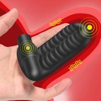 Vibrador de Suavidad para Dedos Estimulador de Clítoris Masaje de Orgasmio para Mujeres Juguetes Sexuales Lesbianos Producto Adulto - details 0