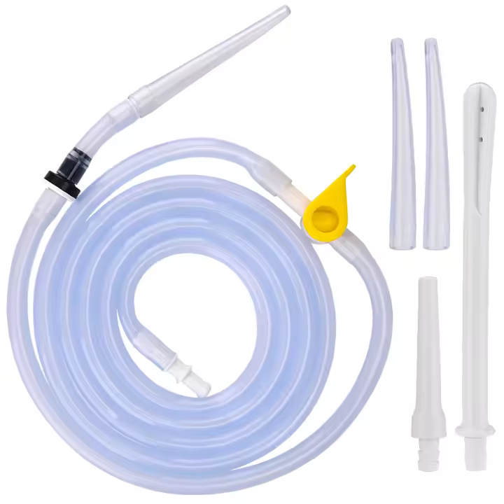 Kit de Bolsa de Enema plegable de 2L, Boquilla de Riego de vagina, Lavado Anal de silicona, Higiene Femenina, bolsas de piel de Colon - 1