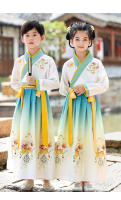 Hanfu para niños, uniformes tradicionales, disfraz antiguo de estilo chino, disfraces de libros para estudiantes de escuela primaria para niños, - details 12