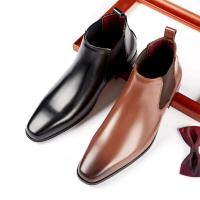 Zapatos de boda de suela blanda cómodos formales de cuero genuino para hombre, diseño de tendón de vaca de bajo precio, otoño - details 1