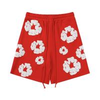 Nuevos pantalones cortos de manga corta de Kapok impresos en 3D para vacaciones de playa en primavera y verano 2025 - details 22