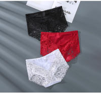 Sujetador De Talla Grande Para Mujer, Bragas De Encaje De Cintura Media, Ropa Interior Transparente, Sexy, Sueva y Cómodo - details 16