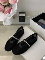 Zapatos individuales de suela plana con viento de noche para las nuevas Xiaoxiangfeng francesas con diamantes de imitación transpirables de suela blanda con Ladyshoes - details 12