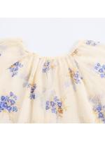 Camisa Elegante Translúcida Con Estampado De Flores Simple Para Mujer - details 9