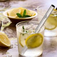 Tubo filtrante de bebidas ultraligero, PA biselado reutilizable de titanio, venta al por mayor para acampar y hacer senderismo al aire libre - details 4