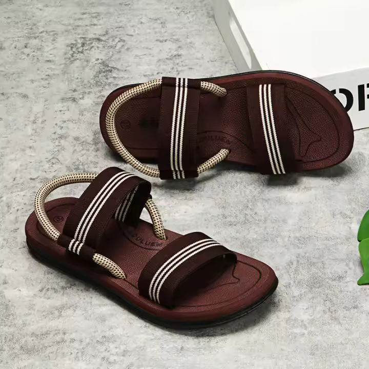 Verano de los hombres sandalias de doble propósito al aire libre casual zapatillas de los hombres y las mujeres antideslizante fuera - 1
