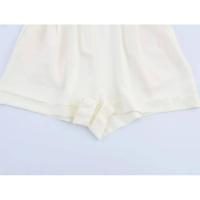 OUWU- Mono corto de verano 2025 de moda con mangas para mujer, mono de una pieza para mujer, nuevo conjunto completo, pantalones cortos, mono blanco. - details 9
