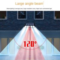 Luz LED Solar impermeable IP65, 3 modos, lámpara de calle con Sensor de movimiento montado en la pared, ahorro de energía, fácil de instalar, lámpara Solar de pared - details 1