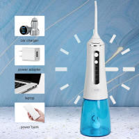 Irigador Dental Portátil Profesional 300ml, 4 Modos, 6 Chorros, Impermeable IPX7, Recargable por USB - details 10