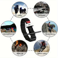 3-Pack Quick Release Tourniquet - Portable Outdoor First Aid Bandage with Metal Lever for Hunting and Fishing - details 5