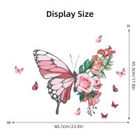 Pegatinas De Pared Con Mariposas De Acuarela Para Decoración De Habitaciones Infantiles Y Dormitorios Estilo Clásico PVC Colorido Decoración Para Sala De Estar Y Dormitorio De Bebé - details 20