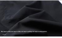 Pantalones Cortos de Secado Rápido de Sensación de Hielo para Hombres Ajuste Recto, Longitud Media, Material de Poliéster, Transpirable, Absorbente de Sudor para Verano, Báscula, Playa - details 2