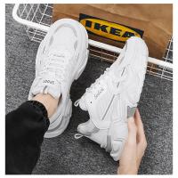 Zapatos informales de suela gruesa con panel de malla para hombre, zapatos para correr de suela blanda transpirables de verano, zapatos deportivos de moda para actividades al aire libre, zapatillas deportivas para hombre - details 13