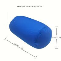 Almohadas cilíndricas para el cuello, Sofá de Color sólido, Almohada larga para el cuello, Almohada de maternidad lavable para dormitorio, 1 unidad - details 3