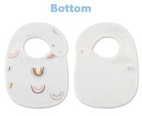 Baberos de Algodón para Bebé Impermeables Paquete de 2 Suaves Toallas de Saliva para Recién Nacidos Niños y Niñas Madre & Bebé - details 1