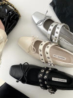 Zapatos Mary Jane de tacón grueso, estilo francés, nuevos, elegantes, de noche, con punta cuadrada y boca ligera, para mujer. - details 34