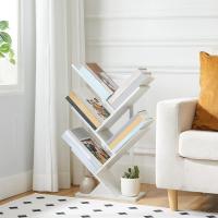 Estantería de Libros 9 Niveles, Estantes de Almacenamento, Forma de Árbol, Resistente y Duradera, Ahorro de Espacio, para CD, revistas, Libros, Sala de Estar, Blanco EWT08SJ01G1 - details 18