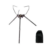 Gastank y soporte para acampar al aire libre, estante para horno desmontable portátil, estufas de aleación de aluminio ajustables en altura, expansión - details 0