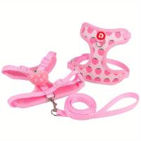 Arnés para mascotas con diseño de zanahoria, correa para el pecho, para perros pequeños y medianos - details 11