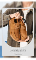Mocasines, cordones elásticos, cómodos y versátiles, piel de cerdo transpirable, desodorante absorbente del sudor en el interior - details 17