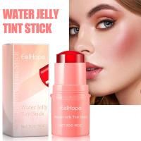 EELHOE 3 en 1 mejilla labio teñido humectante rubor en barra ojos mejilla labio crema iluminadora agua gelatina tinte en barra maquillaje de contorno mate - details 10