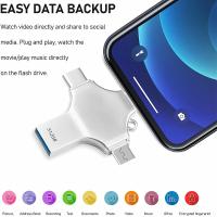 Drive de Flash Multifuncional para iPhone Pro Plus MAX Almacenamiento Externo de 256GB a 2TB - details 0