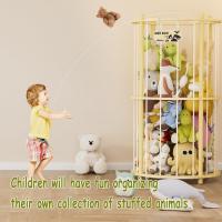Almacenaje Juguetes de madera, Caja de Juguete Extra Grande, para Niños Niñas, para Guardar Juguetes y Almacenar Peluches o Pelotas - details 4