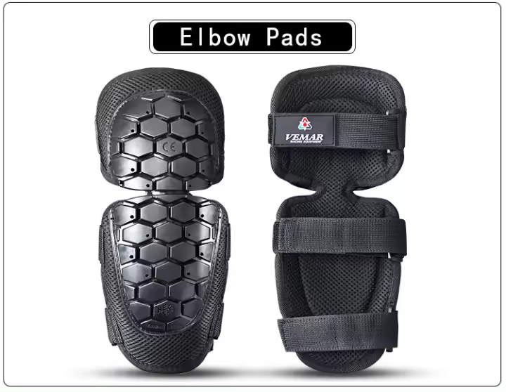 Protectores de Rodilla y Codo VEMAR para Motocicleta Equipo Profesional Duradero Anti-CAída - 1