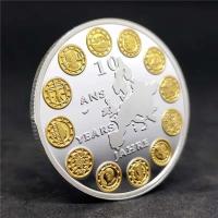 Colección europea de la UE, artefactos de recuerdo, monedas de moneda extranjera, medallones conmemorativos - details 2