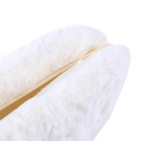 Bolso De Maquillaje Para Mujer De Peluche Sólido Viaje Organizador De Cosméticos Estuche De Ropa Joven Necesario - details 15