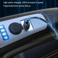 Aspiradora portátil de mano para coche, aspirador inalámbrico de 120W con carga USB, potente succión para pelo de mascotas - details 17