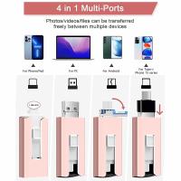 Pulida de Flash USB 3.0 de 512GB y Más Interfaz de Lightning para iPhone y iPad A Prueba de Golpes - details 0