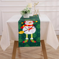 Bonenjoy, 1 pieza, mantel de Feliz Navidad, mantel con estampado de Papá Noel, mantel para banquete, fiesta, mesa de comedor, decoraciones navideñas - details 14