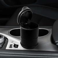 Cenicero LED Universal Portátil Accesorio de Coche para Fumadores Decoración Interior de Coche - details 1