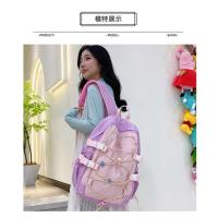 Nueva mochila Harajuku versión coreana femenina Estilo universitario Mochila para estudiantes de secundaria Mochila versátil simple de gran capacidad - details 3