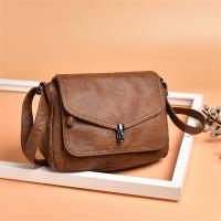 Bolsos de hombro de cuero suave Vintage para mujer, bolsos de lujo, paquete de diseñador, bolso cruzado pequeño, 2021 - details 31