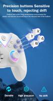 BLUEKAKA Controlador Inalámbrico Bluetooth para Nintendo Switch Maneta de 6 Ejes con RGB - details 3