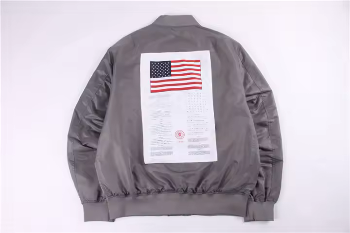 2025 otoño rompevientos rompevientos ropa para hombre piloto del ejército fuerza aérea ma1 chaqueta bomber - 1