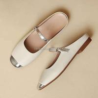 Nuevo bolso elegante de alta calidad para zapatos planos para mujer con diseño elegante e informal diario, mula de ballet, precio bajo y gran venta - details 0