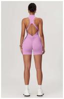Monos deportivos sin mangas V Back Scrunch Traje de yoga de una pieza con cremallera - details 30