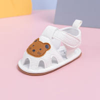 Sandalias antideslizantes para recién nacido, zapatos informales con estampado de animales, suaves, a la moda, para el primer día, Verano - details 2