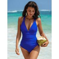 Vacaciones en la playa, traje de baño Unido mujer 2025 nuevo bikini de baño sólido - details 10