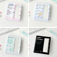 Álbum de fotos de dibujos animados, 4 álbumes continuos, 64 bolsillos con página interior, soporte para álbum de fotos, bolsillos transparentes de PVC, libro pequeño para coleccionar tarjetas - details 2