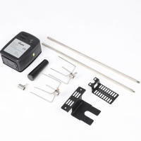 Juego de asadores con Motor para barbacoa, kit de asador de acero inoxidable, resistente a la corrosión, antioxidante - details 0