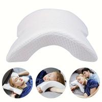 Almohada de espuma viscoelástica para abrazar el cuello con orificio para el brazo, almohada de pareja, almohada para dormir - details 1