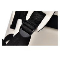 Bolsos para mujer - Escolares, Gran Capacidad, Moda Vuelta al Cole, Diseño Sencillo, Negro/Gris - details 10