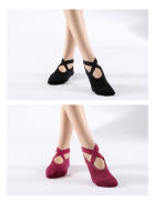 UG Calcetines de Pilates para Mujeres Antideslizantes, Transpirables, Diseño Sin Espalda, Adecuados para Ballet, Danza, Gimnasio Fitness - details 7