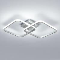 50W Plafon LED Techo Regulable, Lampara Techo con Mando a Distancia 3000K-6500K 59cm, Moderno Lamparas de Techo Salon Cuadrado para Dormitorio Salon Baño Cocina Comedor Pasillo - details 40